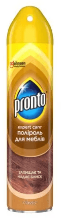 Поліроль для меблів Pronto (аерозоль) 250 мл Класік (12)