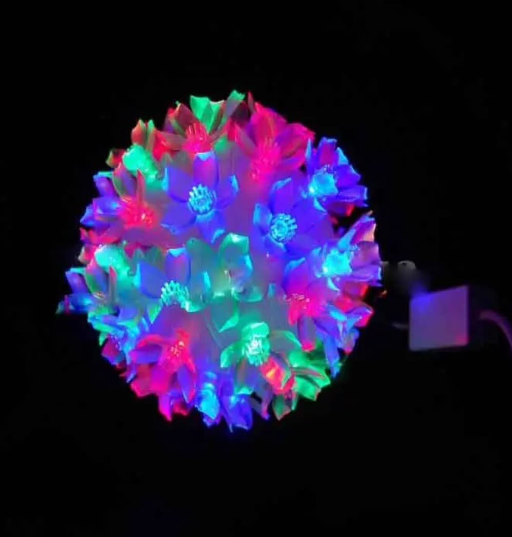 Гирлянда электрическая Шар LED 50 L MultiColor d-12 см 50-H-3/1809-01