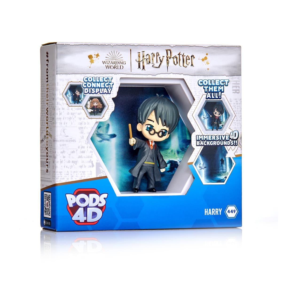 Фигурка WOW! PODS 4D - Гарри Поттер 10см №WW-1210-04/Кидди Свит/(6)
