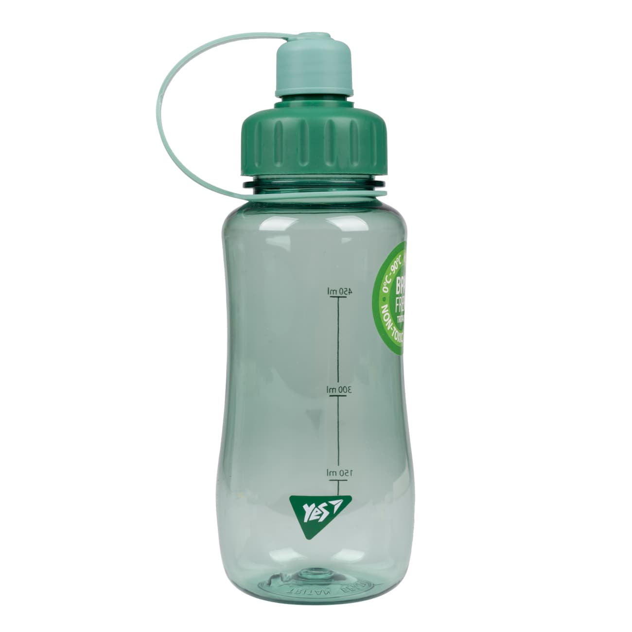 Бутылка для воды пласт. "Yes" 600мл Fusion зелёная №708191(48)
