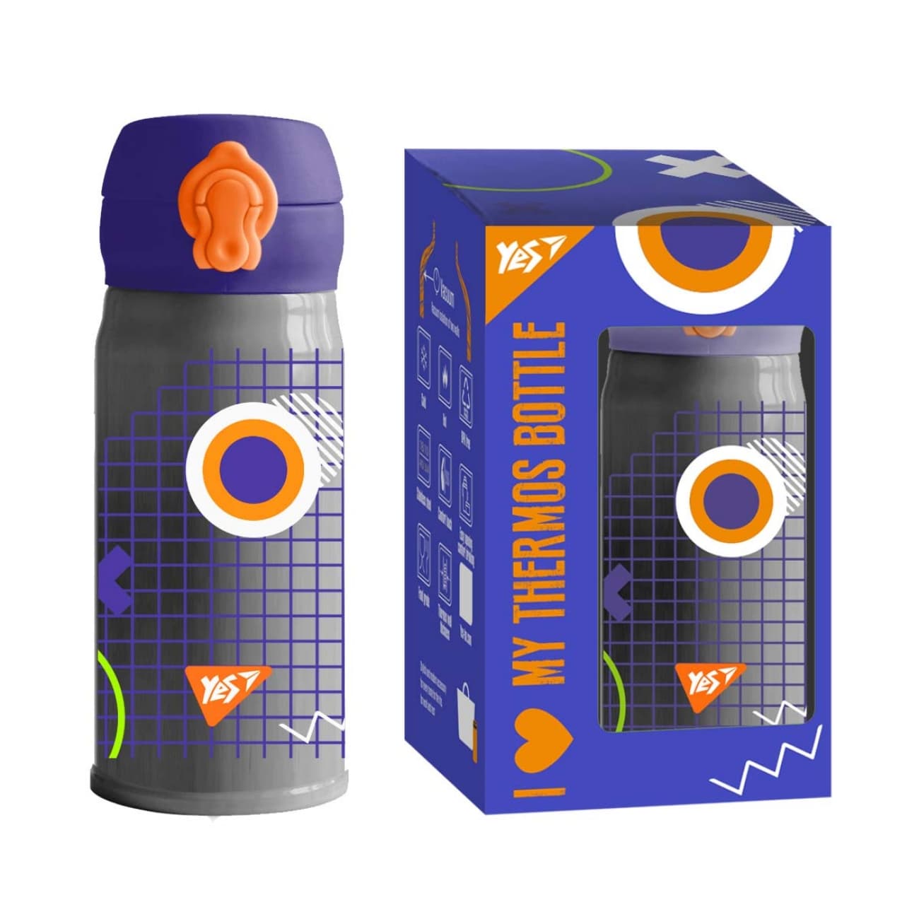 Термос 0,35л "Yes" Erudite №707960(30)