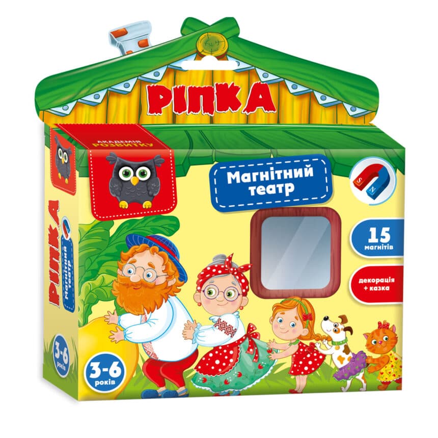 Игра на магнитах "Магнитный театр. Академия развития. Репка" №VT3206-29(20)