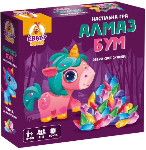 Игра наст. "Алмаз бум единорожки" №VT8055-31(5)