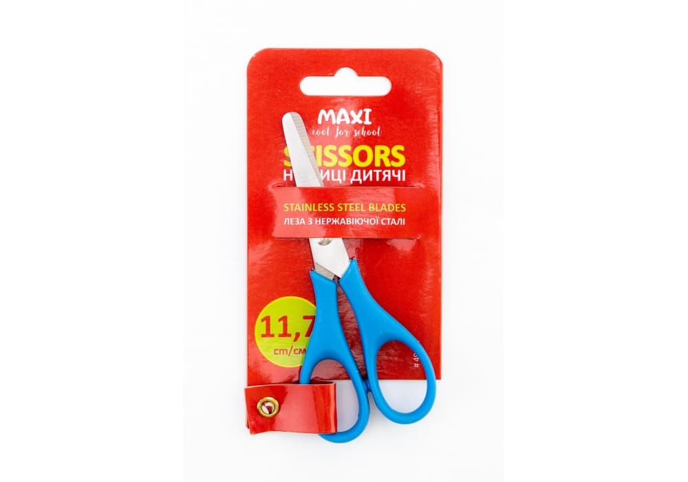 Ножиці дитячі CoolForSchool 13,5 см з пружиною (12) CF49464