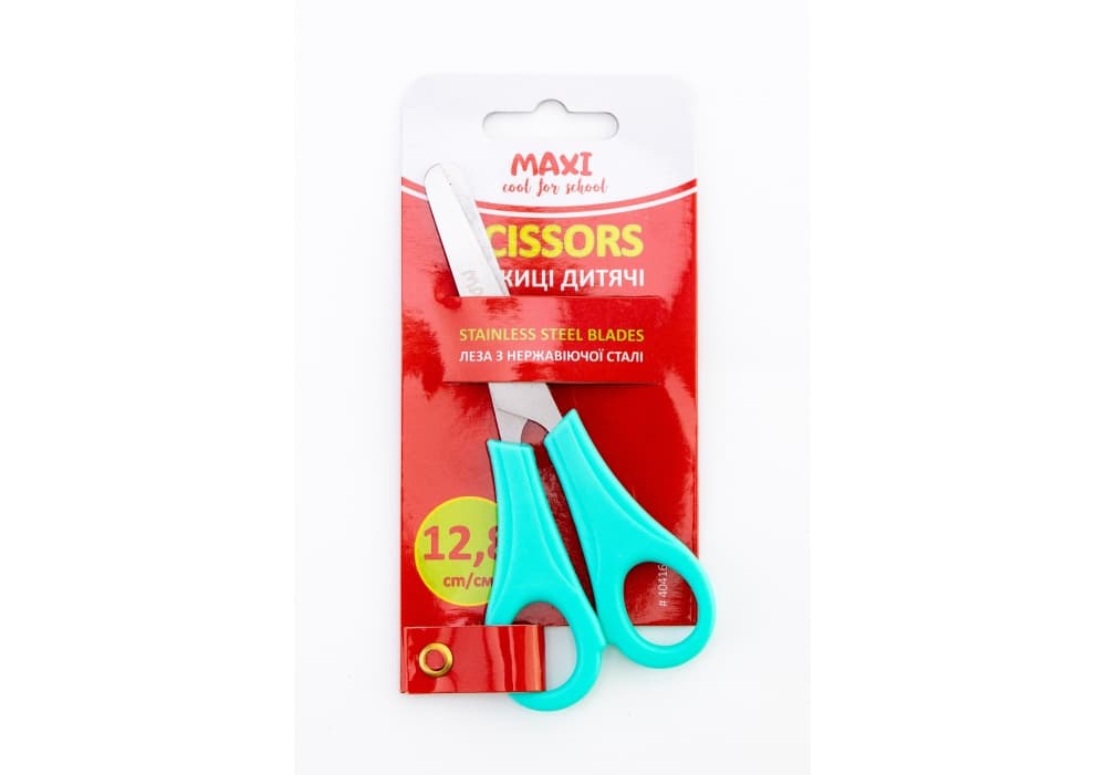 Ножиці дит. "CoolForSchool/Maxi" №CF40416/MX40416 12,8см(12)(24)(288)