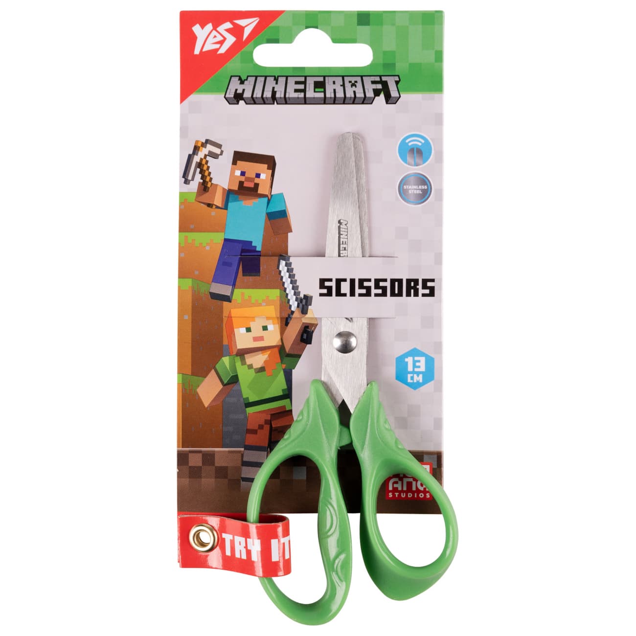 Ножиці дит. "Yes" №480444 Minecraft 13см(12)(360)