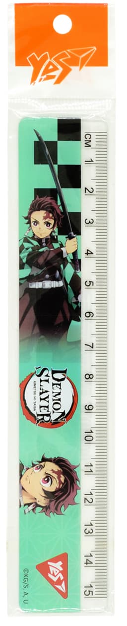 Лінійка пласт. 15см "Yes" Demon Slayer №370678(20)(100)