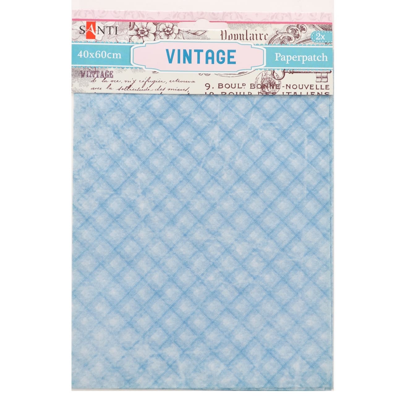 Бумага для декупажа Santi Vintage 40х60см 2 листа 952471