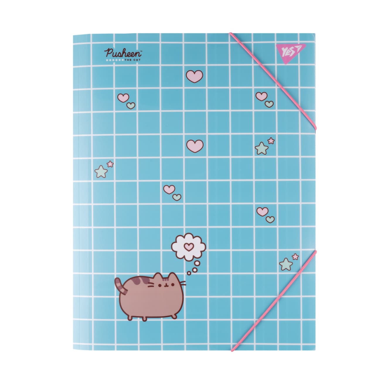 Папка "Yes" А4 №492215 "Pusheen. Hearts" на рез. (40)(80)
