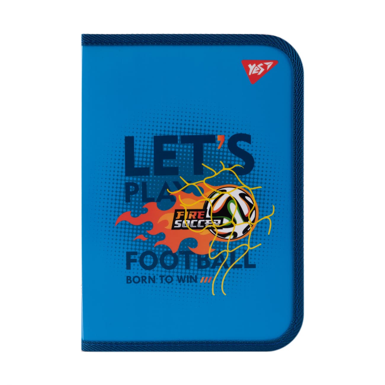Папка для зош. В5 "Yes" №492205 "Football" на блиск. пласт.(12)(96)