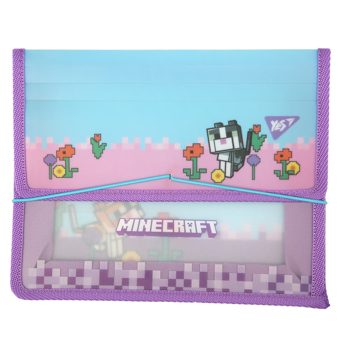 Папка для зош. В5 "Yes" №492308 "Minecraft.Spring" на рез. пласт.(24)(96)