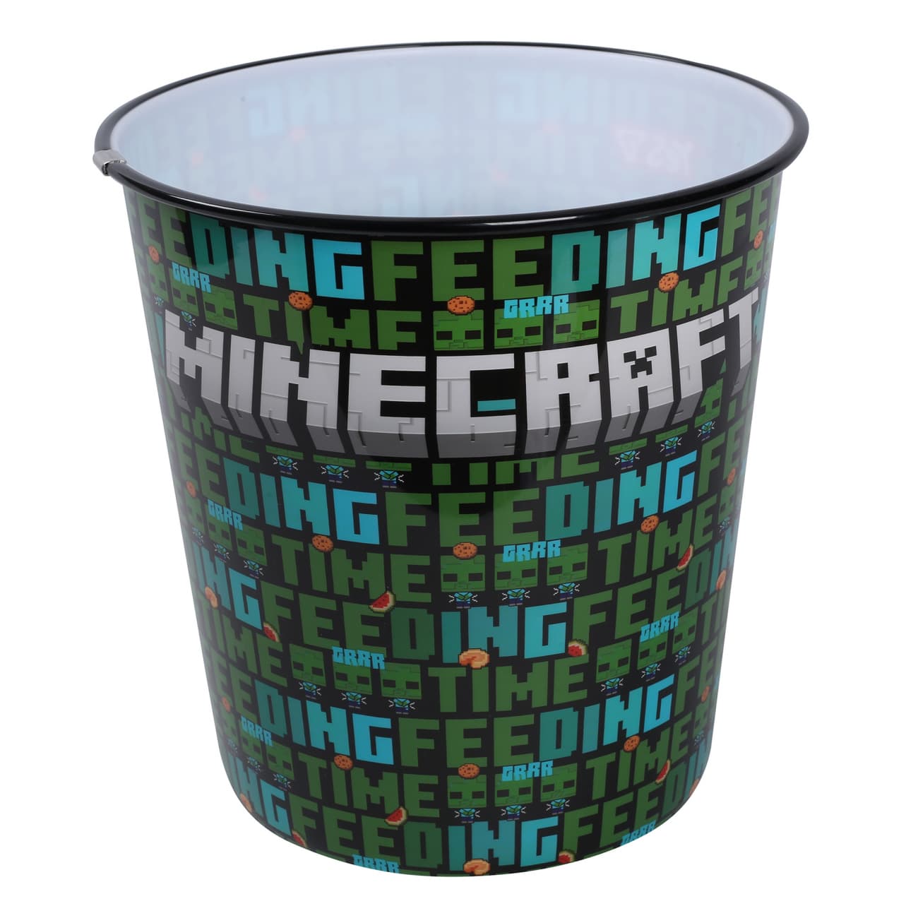 Кошик для сміття "Yes" Minecraft.Feeding time №708501(12)