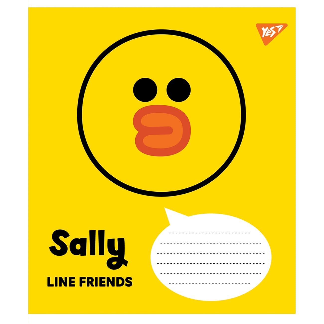 Зошит 12арк. лін. YES Line Friends №766203(25)(500)