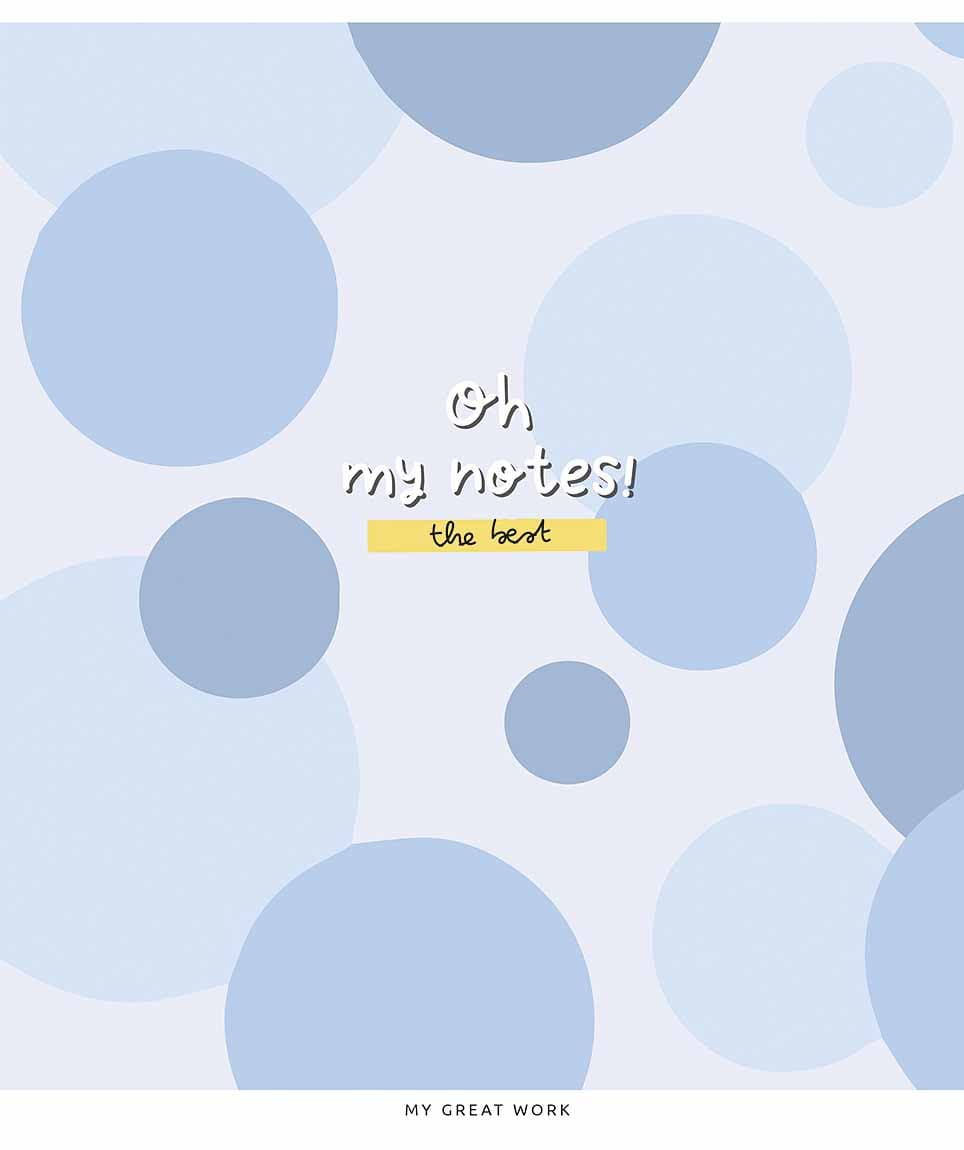 Тетрадь 96л. лин. Star "Oh my notes" УФ лак №096-3344L(5)(60)