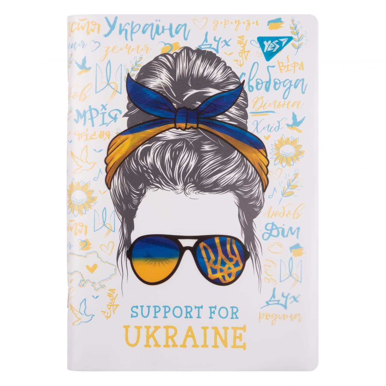 Блокнот А5 70л. клет. пласт. обл. Freedom №681860/Yes/(20)(40)