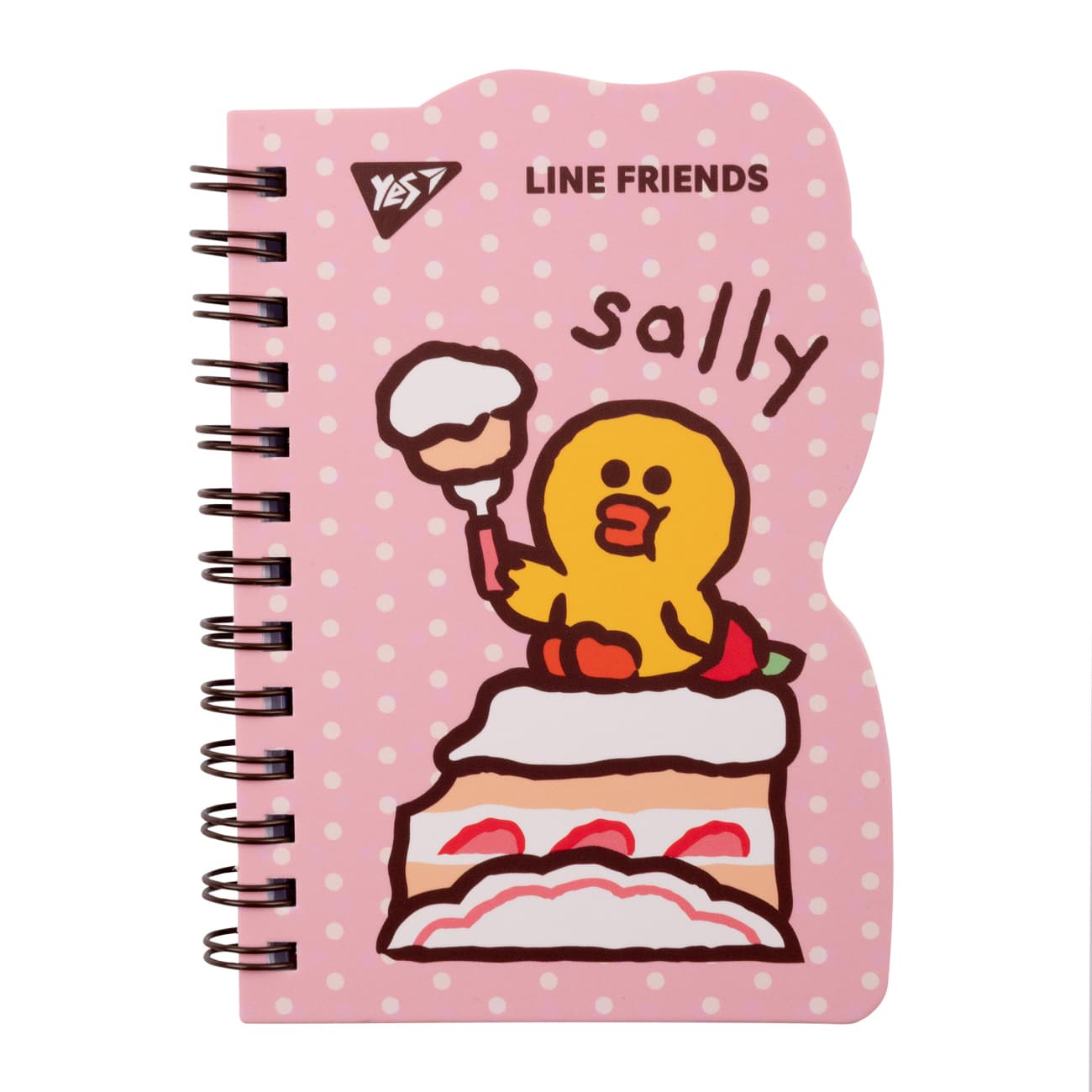 Блокнот пруж. В7 60арк. кліт. "Line Friends. Sally" №151806/Yes/(30)(60)