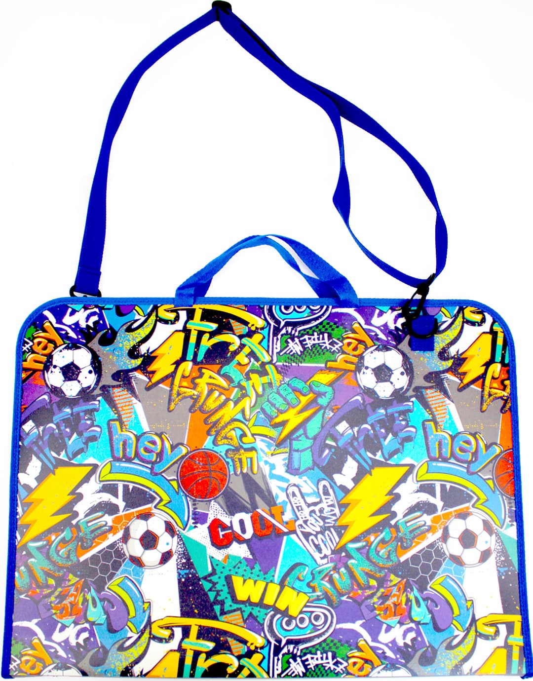 Папка-портфель на липучках CoolForSchool А3 Wow пластикова (1) CF30003-02