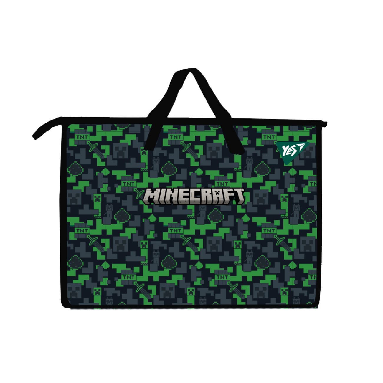Папка-портфель "Yes" №492281 А3 "Minecraft" з ручками(12)(24)