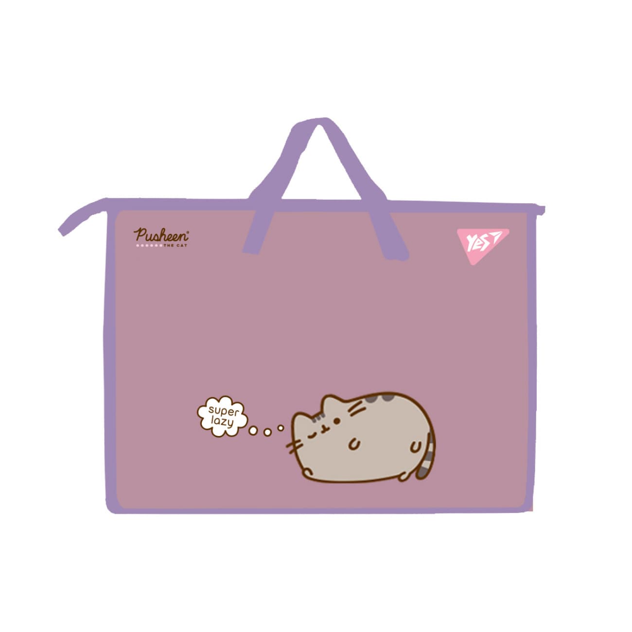 Папка-портфель "Yes" №492280 А3 "Pusheen" з ручками(12)(24)
