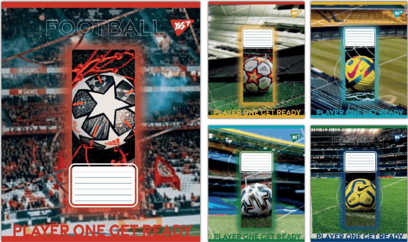 Тетрадь 60л. лин. YES Football stadium №767753(10)(160)