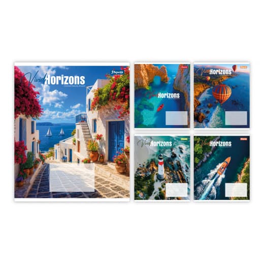 Тетрадь 96л. клет. 1В Vivid horizons №768996(5)(120)