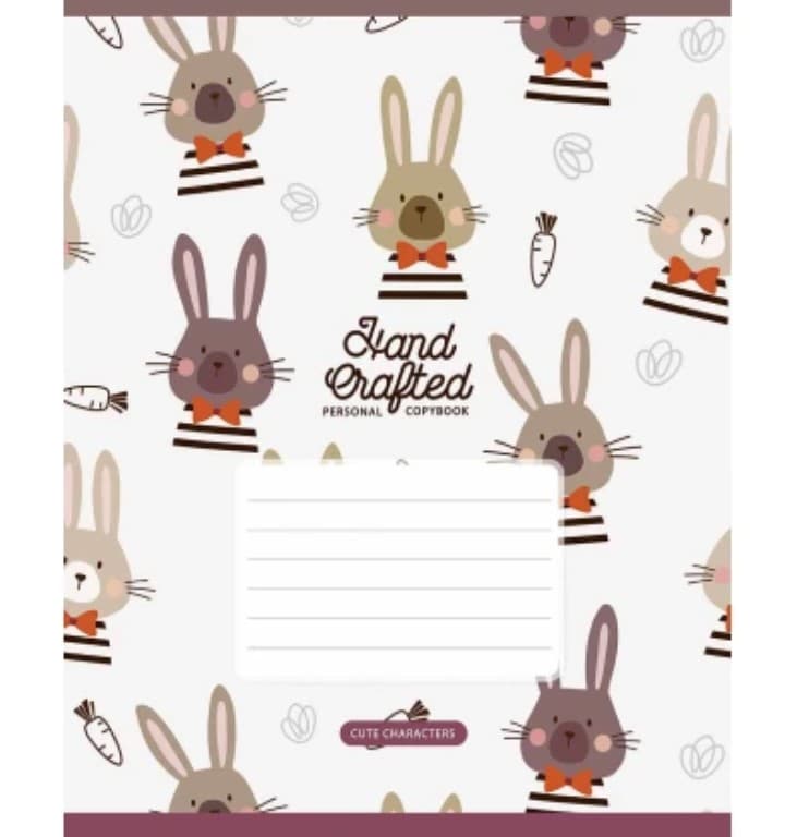 Тетрадь 12л. клет. Школярик "Cuties" выб.УФ-лак №012-3599K(30)(300)