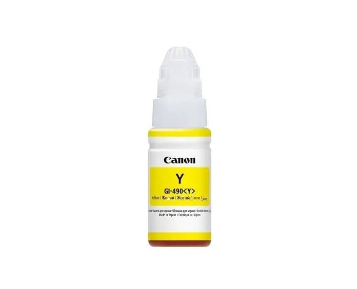 Чернила Canon GI-490 Pixma G1400/G2400/G3400 70мл yellow(5)