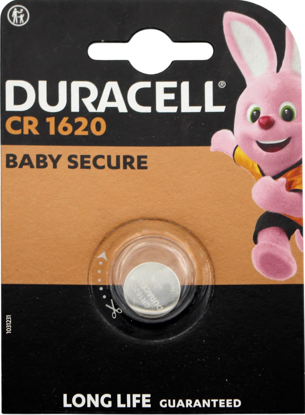 Батарейка Duracell Алкалайн CR-1620/1bl(1)(10)
