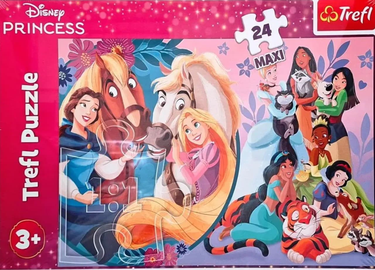 Пазли Trefl 24ел. Maxi Disney Princess Посмішка дружби №14379