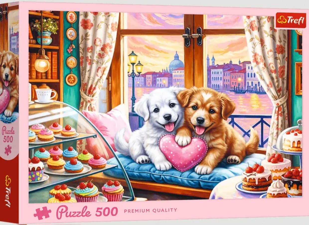 Пазли Trefl 500ел. Люблячі песики №37554