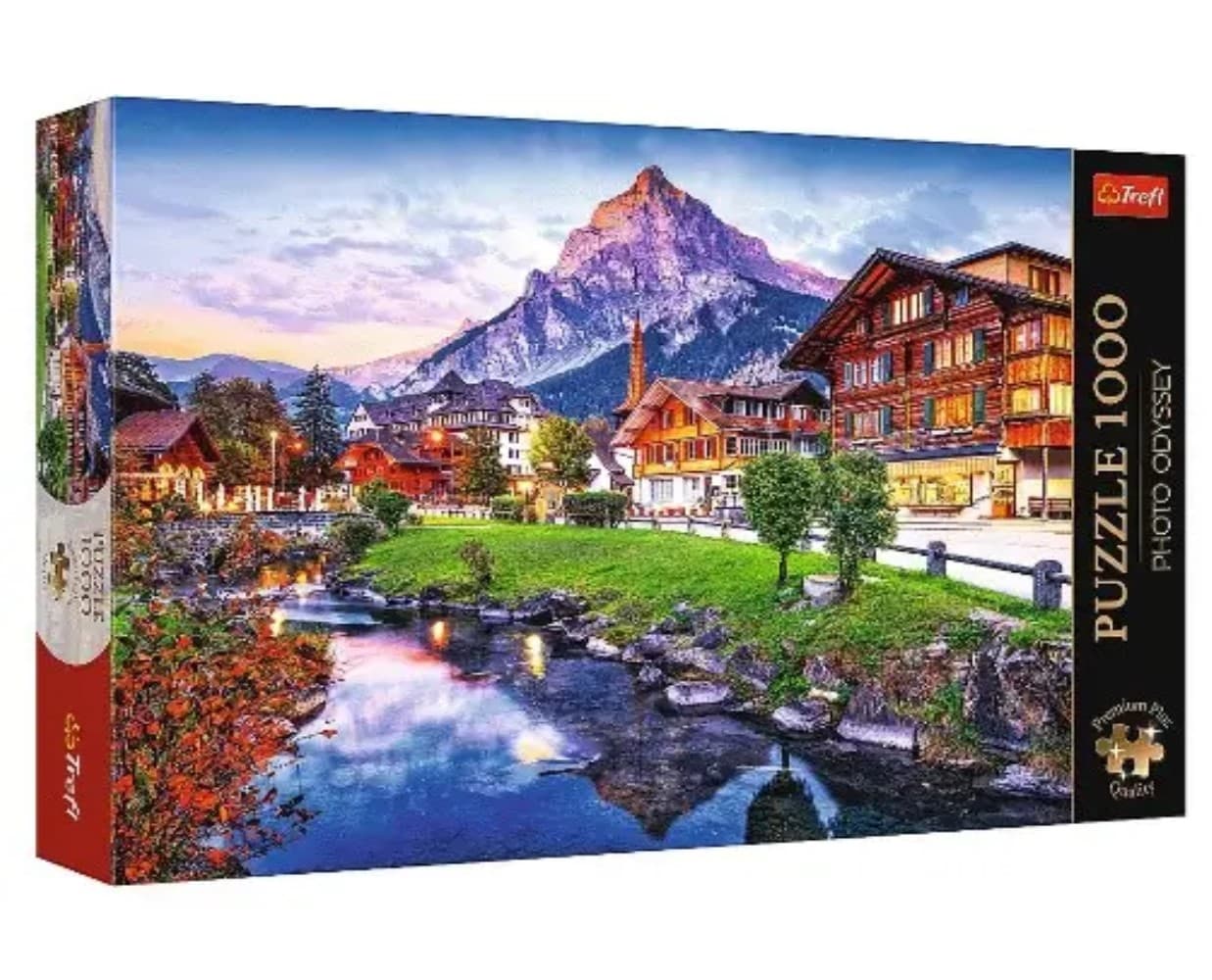 Пазли Trefl 1000ел. Premium Plus Альпійське село,Швейцарія №10854