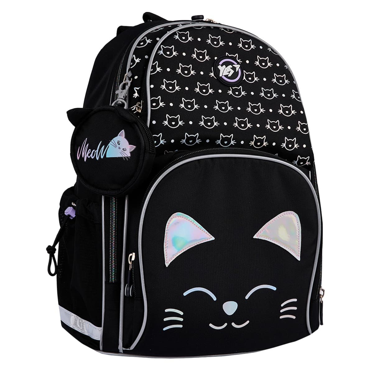 Рюкзак "Yes" S-100 Р-25 Smiling Cats 2отд.,3карм. №559871(4)
