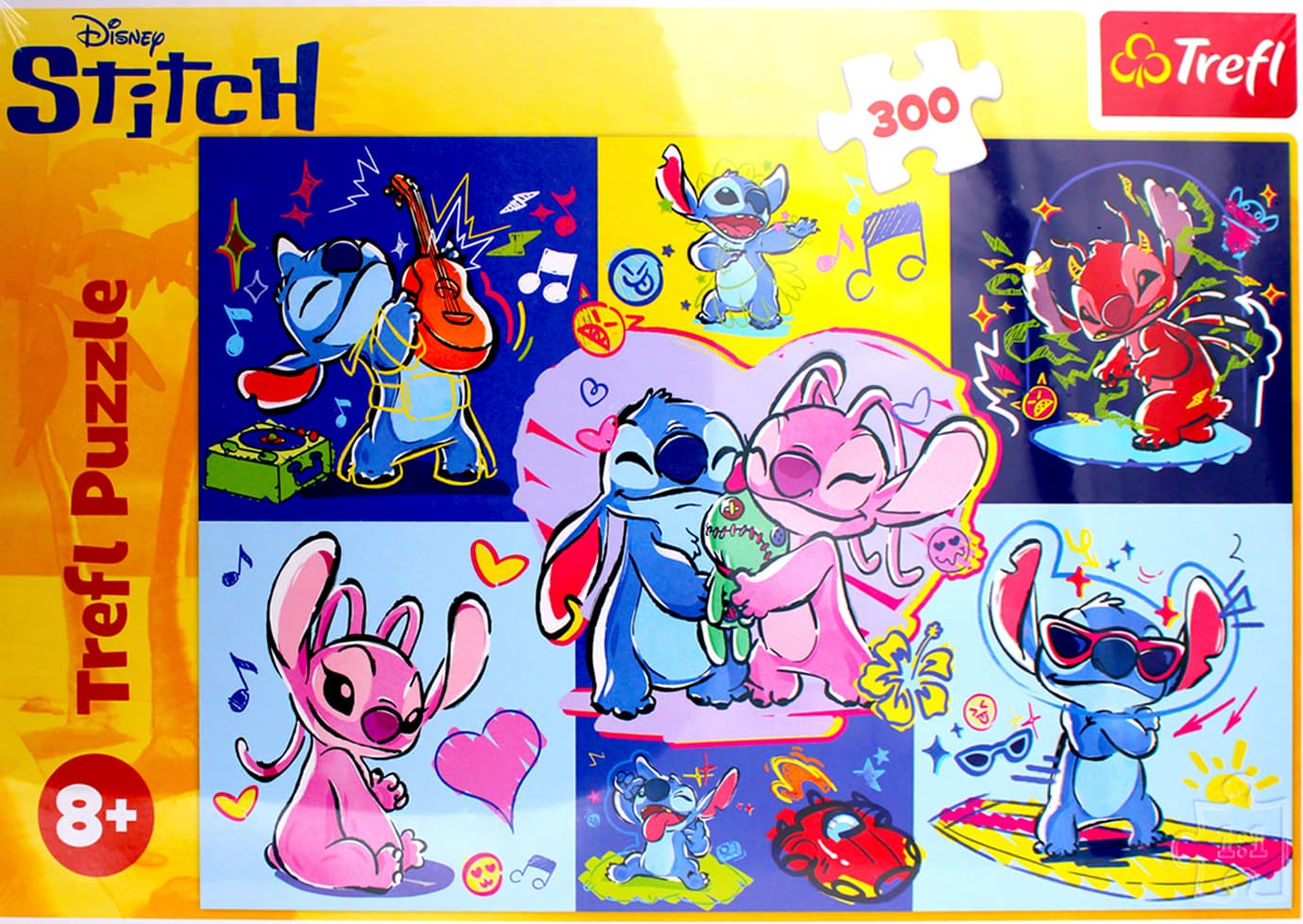 Пазли Trefl 300ел. Disney Lilo&Stitc Божевільний Стіч №23033