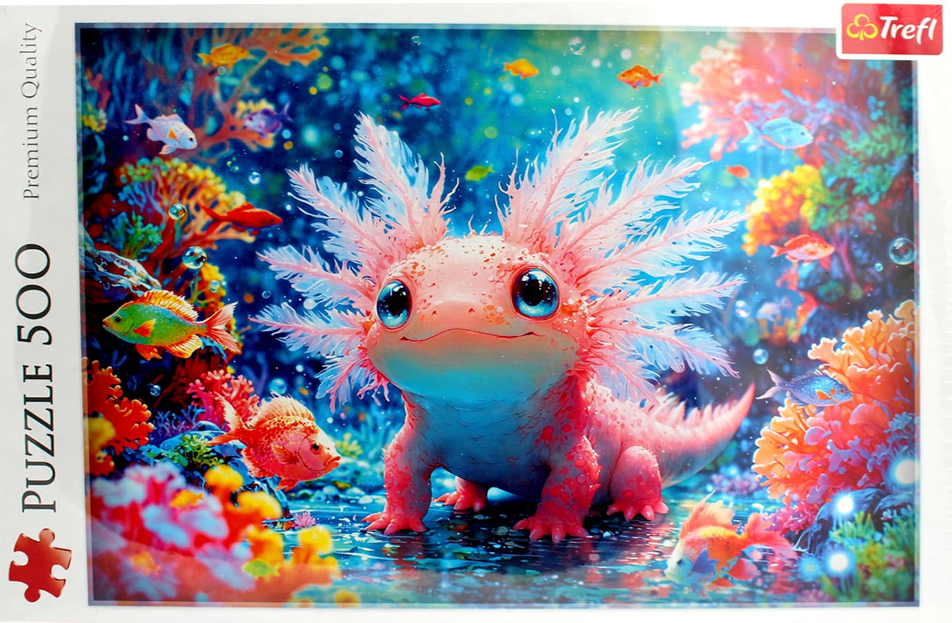 Пазли Trefl 500ел. Милий аксолотль №37536