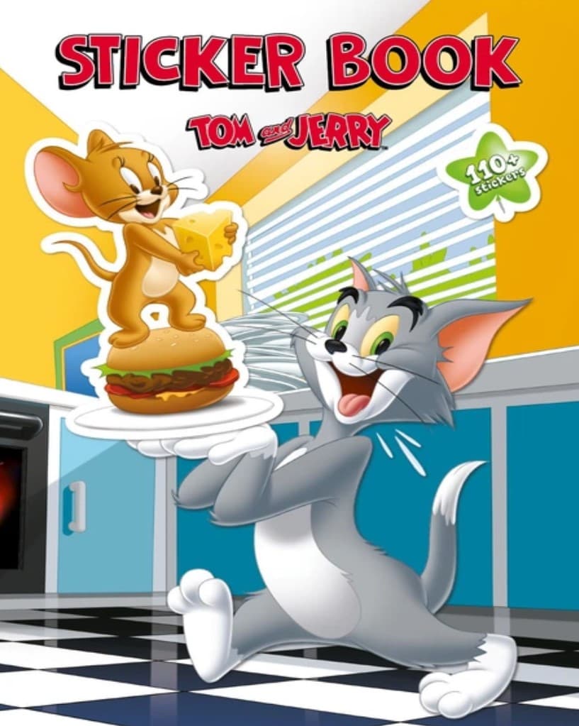 Набір з наліпками  WB А4 "Tom and Jerry: Історії Тома і Джері" №SBL0002(20)