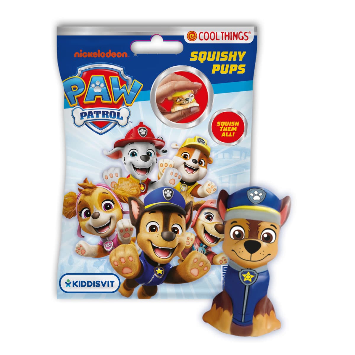 Игрушка-сквиш "Cool Things –серии "Paw Patrol" – ДРУЖНАЯ КОМАНДА  №PP067/Кидди Свит/