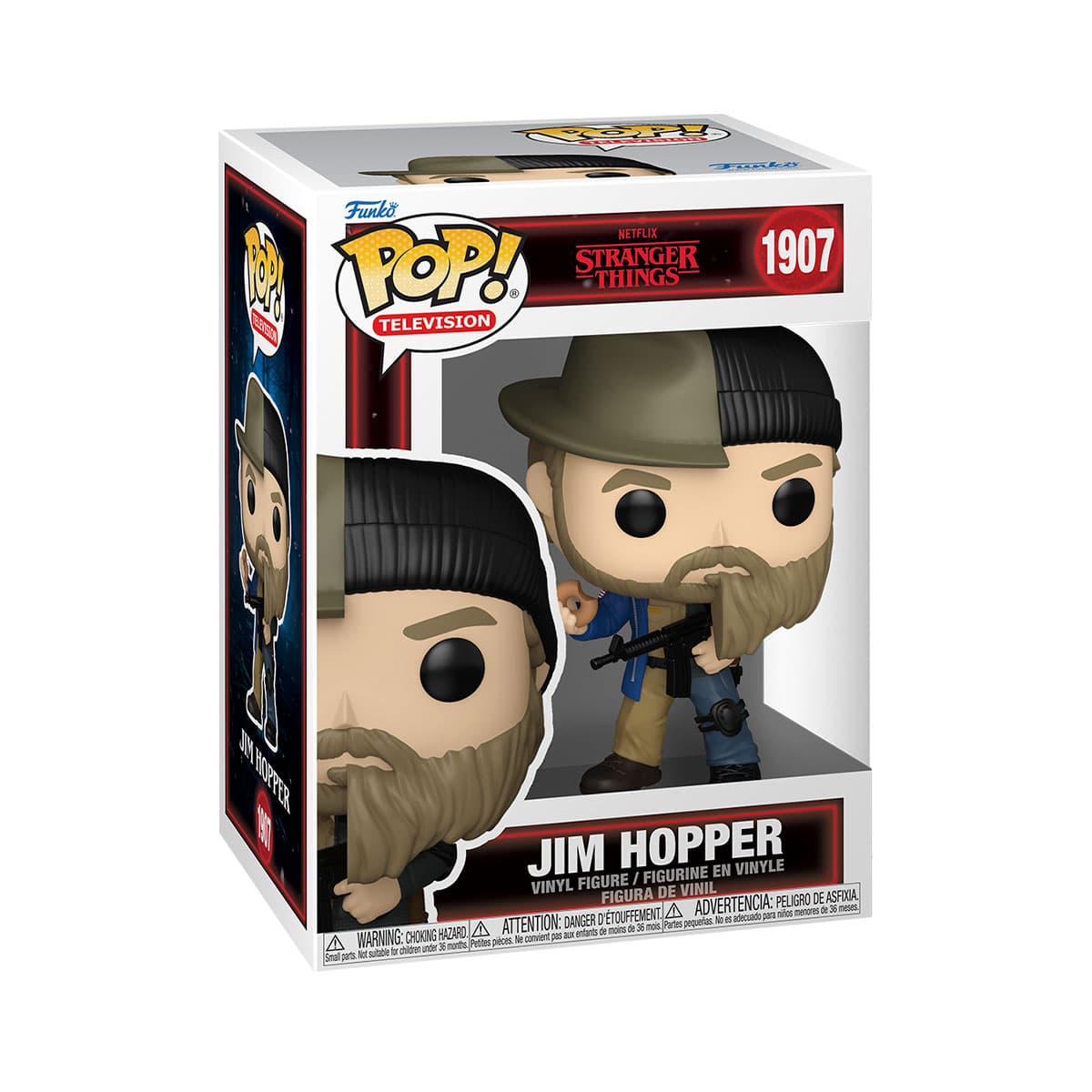 Фигурка FUNKO POP! - Странные дела" S7 - ДЖИМ ХОППЕР №93085/Кидди Свит/(6)