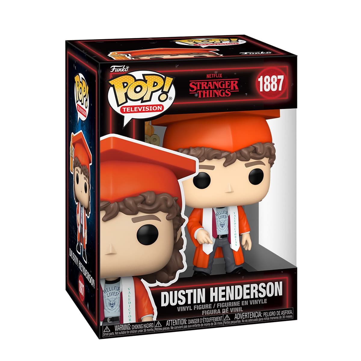 Фигурка FUNKO POP! - Странные дела" S5 - ДАСТИН НА ВЫПУСКНОМ №94353/Кидди Свит/(6)