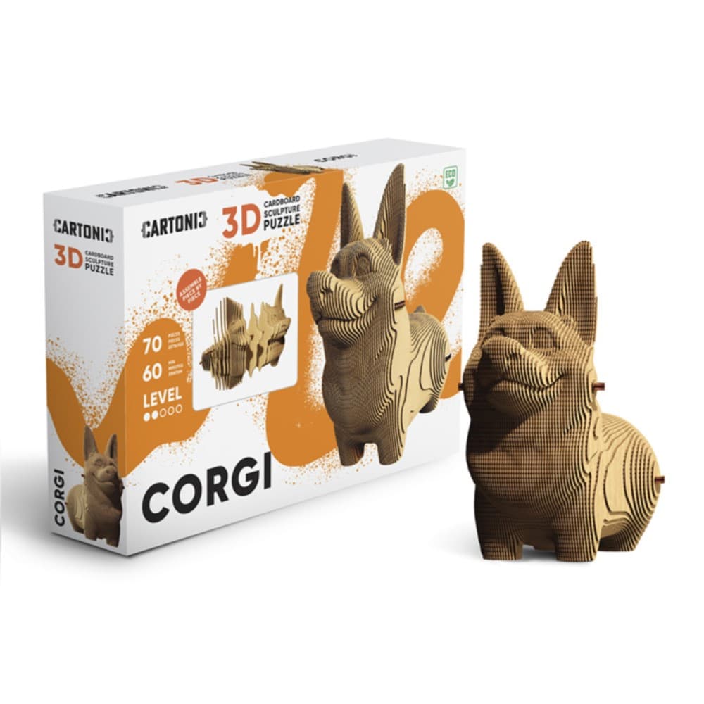 Пазли 3D "Cartonic" CORGI