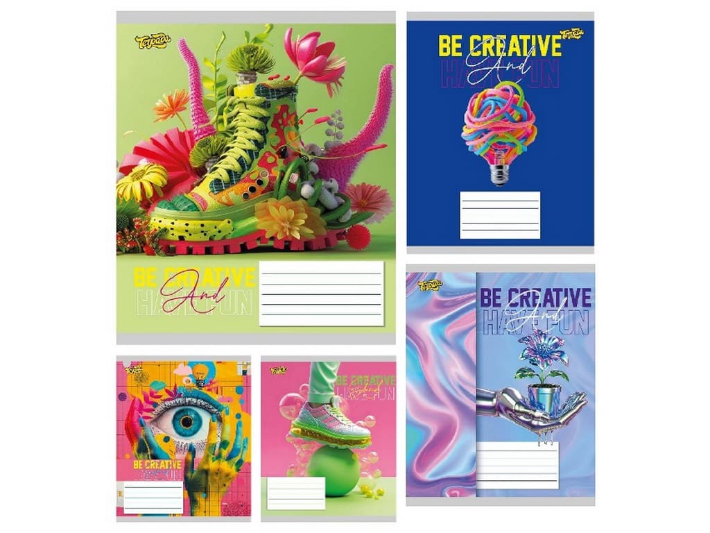 Тетрадь 48л. клет. /ТВ/ "Creative" №И61512(10)(200)