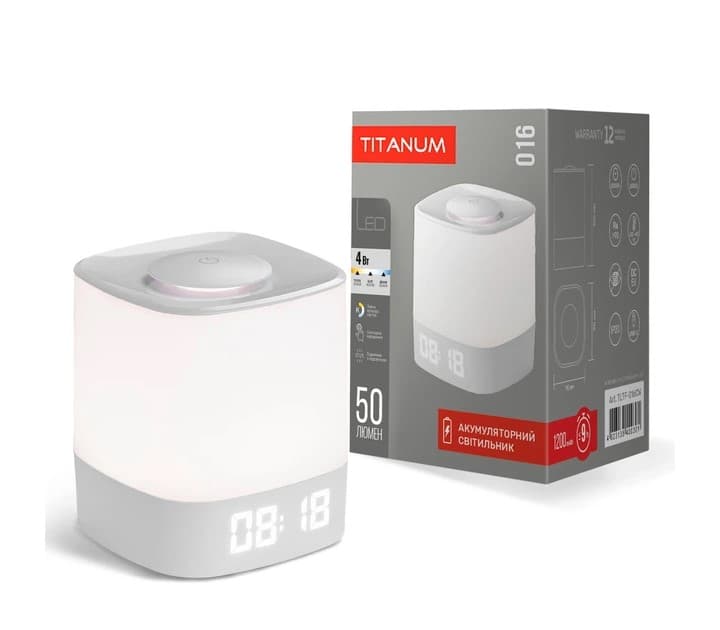 Светильник LED Titanum акум. TLTF-016RW