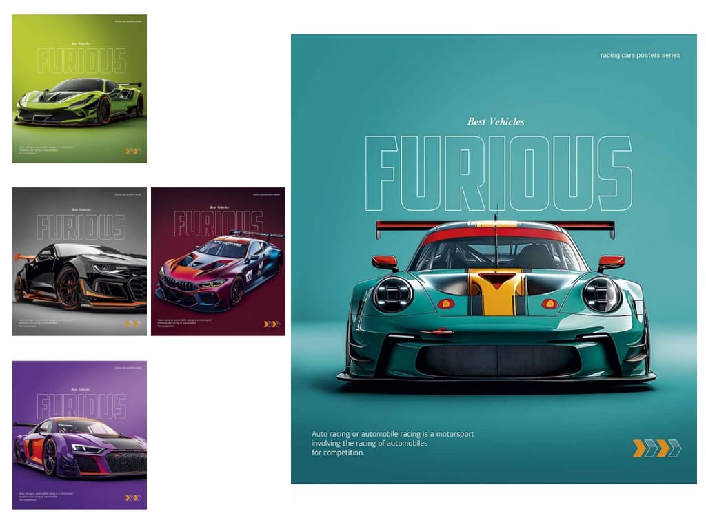Тетрадь 60л. лин. Школярик "Cars posters" УФ-лак №060-3572L