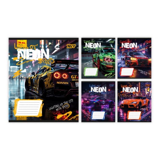 Тетрадь 24л. лин. YES Neon №768813(10)(160)