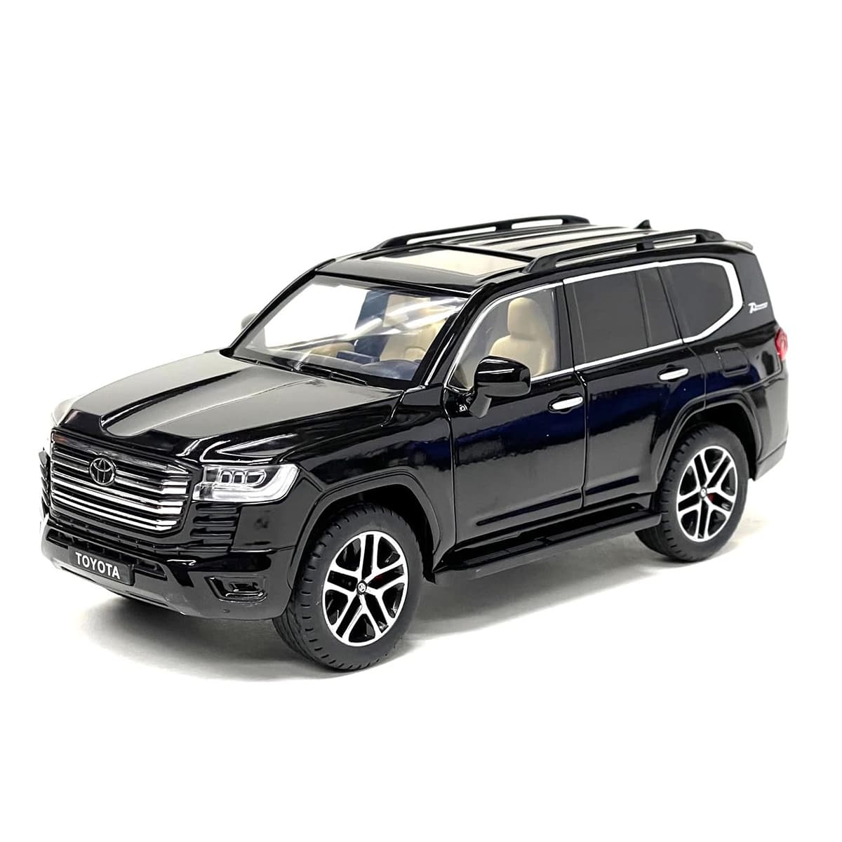 Автомодель "Technodrive" Toyota Land Cruiser (1:24) чёрная №KM08222/КиддиСвит/