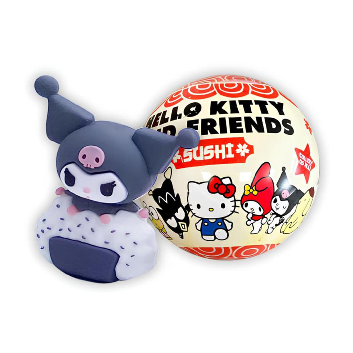 Фигурка-сюрприз Cool Things –серии "Hello Kitty" - СУШИ-ПАТИ в шаре №HK027/Кидди Свит/