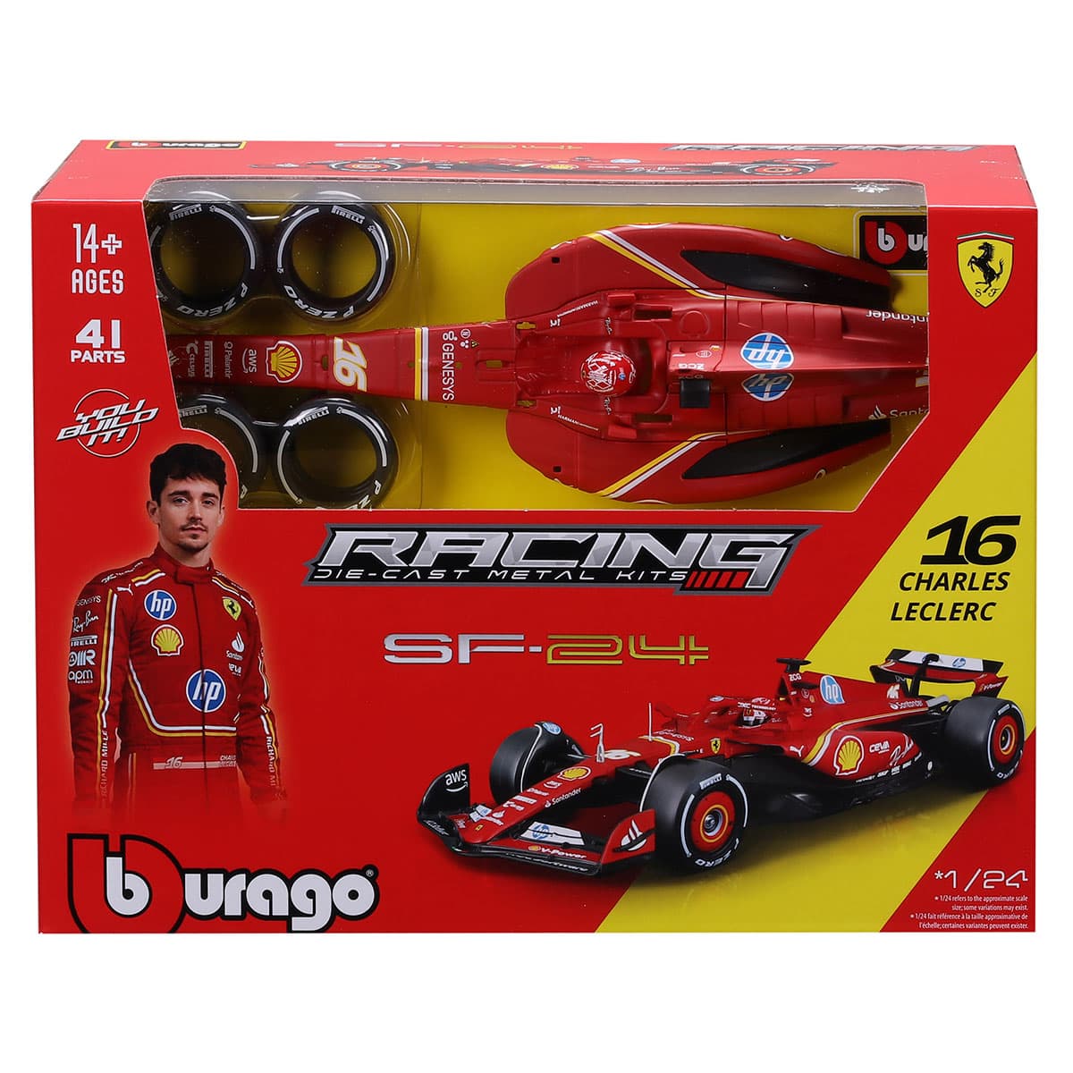 Авто-конструктор - FERRARI (1:24)/КіддіСвіт/