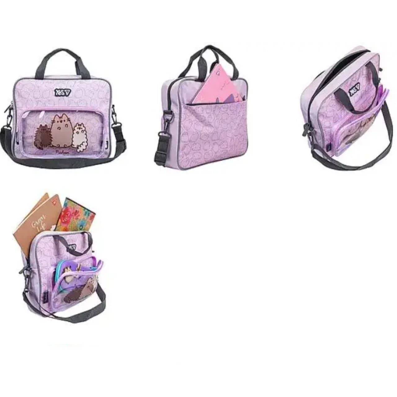 Сумка школьная А4  "Yes" B-1 My Pusheen №550419