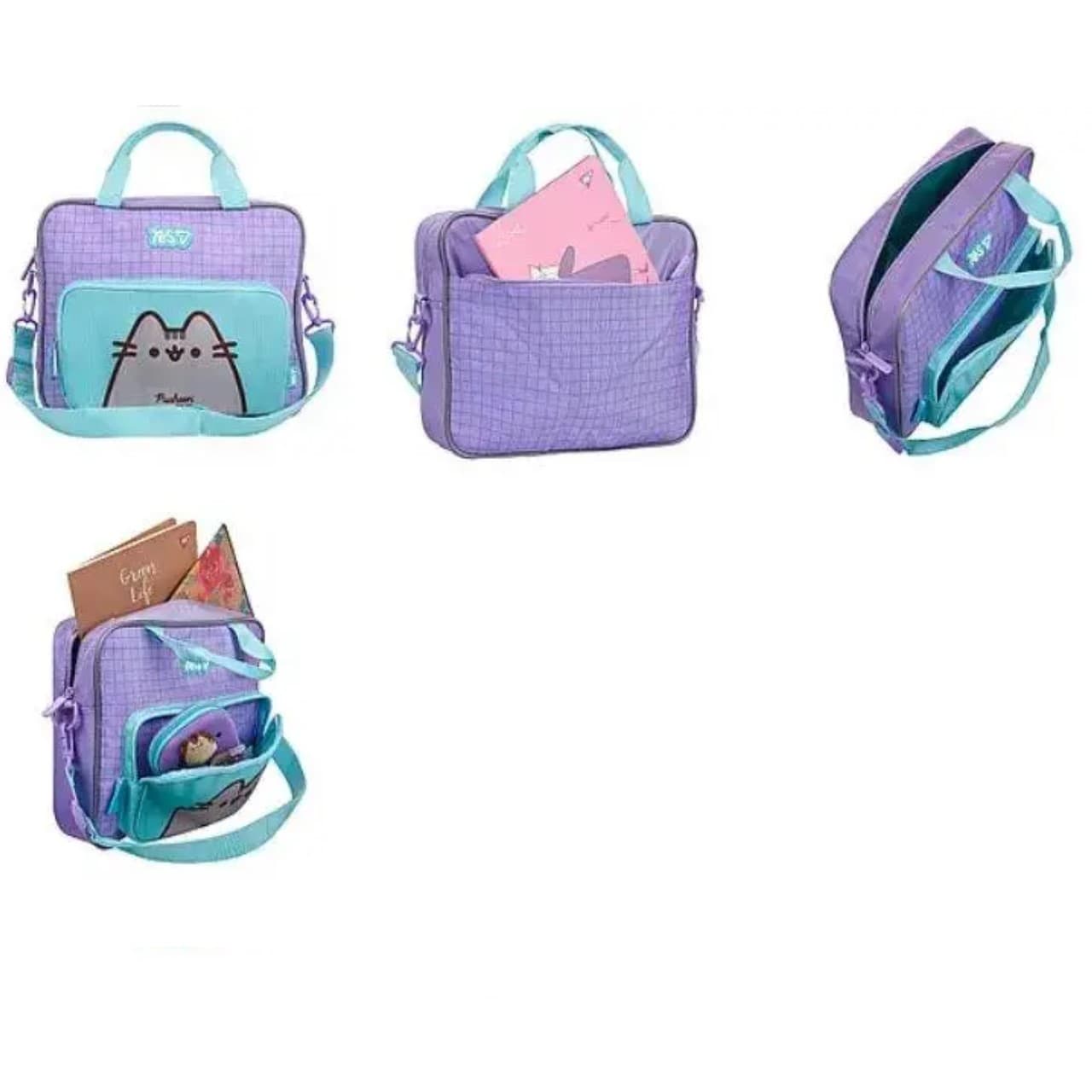 Сумка школьная А4  "Yes" B-1 Pusheen Summer №550418