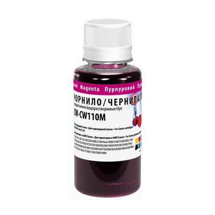 Чорнило ColorWay Canon Universal CW110M 100мл magenta