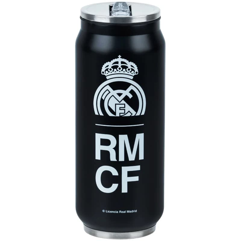 Термочашка метал. з трубочкою 0,5л "Kite" FC Real Madrid №RL26-1264